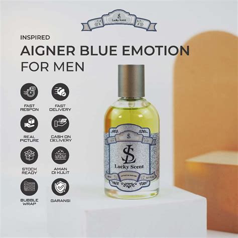 Jual Parfum Pria Aigner Blue Emotion By LuckyScent Parfume Man Farfum