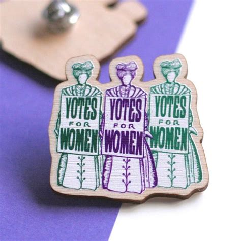 Rebellion Enamel Pin Votes For Women Collection Feminist Etsy