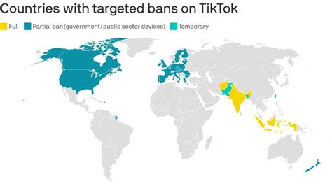 Countries Where Tiktok Is Banned Local News Today