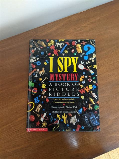 I Spy Book I Spy Mystery Book A Book of Picture Riddles | Etsy