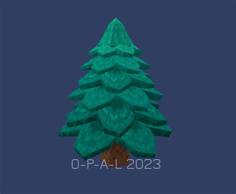 [ANIMATED] low-poly tree by 0-P-A-L on DeviantArt