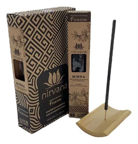 Incenso Nirvana Linha Premium Os Aromas Fragr Ncia Mirra