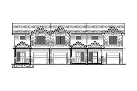 Triplex House Plan With Bedroom Units Lb Architectural