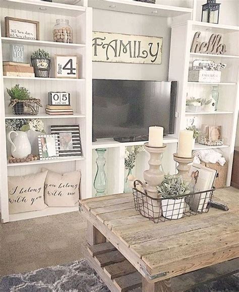 43 Elegant Farmhouse Decor Living Room Joanna Gaines Coffee Tables 43 Ele Farmhouse Decor