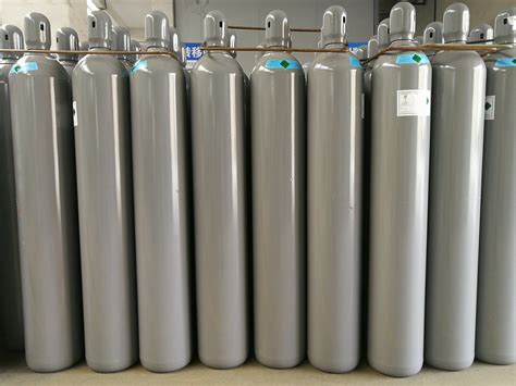 Industrial Grade Steel Cylinder Helium Gas With ISO9809 Standard