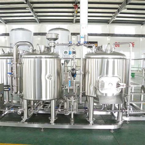 500L Craft Beer Brewing Equipment Stainless Steel Beer Brewhouse