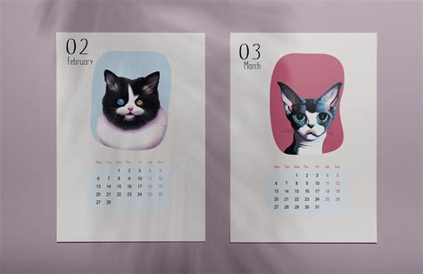 ArtStation - 2023 CALENDAR. (cat) | Artworks