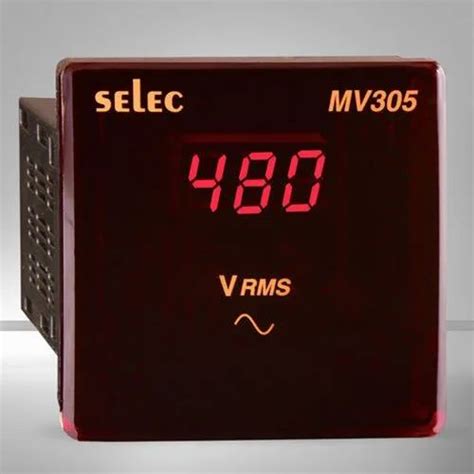 7 Segment Led Selec MV305 Digital Voltmeter At 450 Piece In Ludhiana