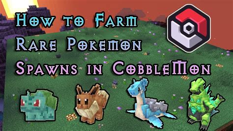 Easy Farming For Rare Pokemon In Minecraft Cobblemon! Cobblemon 1.4 ...