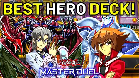 Yu Gi Oh Master Duel Best Hero Deck In Season 15 Most Enemies Quit