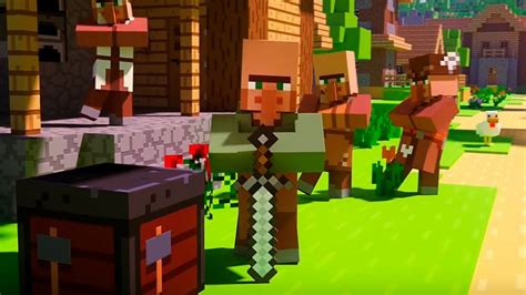 La nueva actualización de Minecraft convierte a los aldeanos en okupas