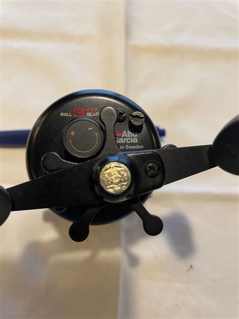 Abu Garcia Ambassadeur Black Max 3600 Baitcasting Reel Working Very