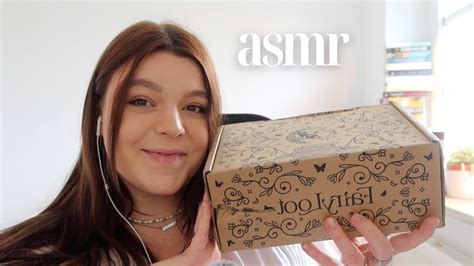 Asmr Fairyloot April Book Unboxing Whispered Book Haul Youtube