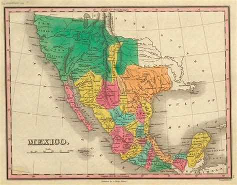 Los 7 Mejores Mapas De México Para Imprimir Etapa Infantil