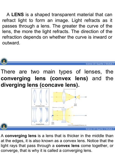 Converging and Diverging Lens | PDF | Optics | Imaging