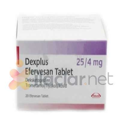 DEXPLUS 25 4 MG 20 EFERVESAN TABLET Nedir ve Ne İçin Kullanılır