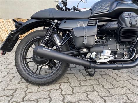 Short Exhaust Moto Guzzi V Iii Mistral Special Parts