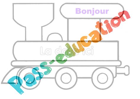 Petit Train Emploi Du Temps Journée Affichages Pour La Classe