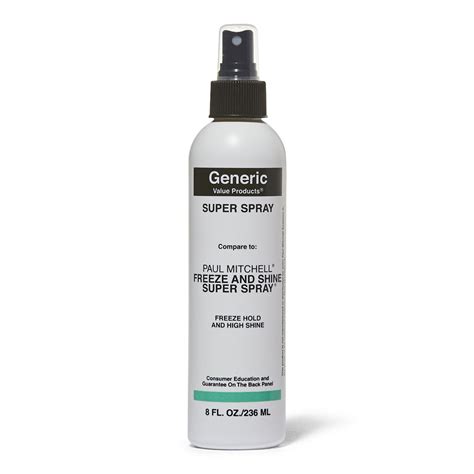 GVP Super Spray Compare to Paul Mitchell Freeze and Shine Spray 8 oz