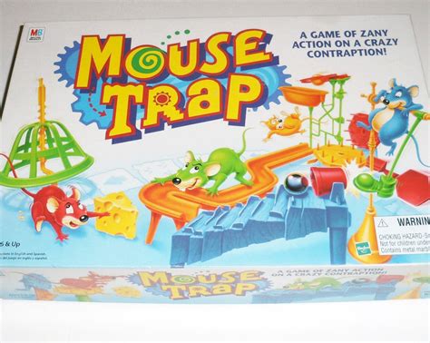 Vintage Mouse Trap Game by Milton Bradley Complete and | Etsy