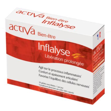 Activa Bien Tre Inflalyse G Lules Anti Inflammatoire Naturel