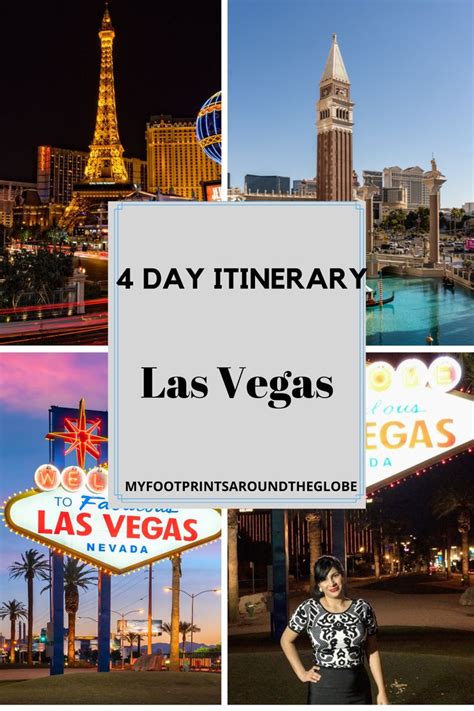 Complete 4 Day Of Fun In Las Vegas Travel Itinerary In 2024 Las