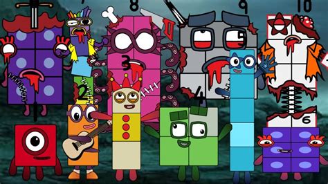 Exciting Battle Zombies Vs Normal Numberblocks Band Episodes 1 10