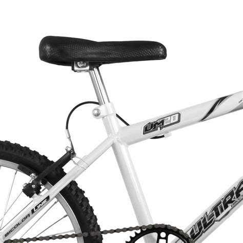 Bicicleta Ultra Bikes Aro Masculina Bicolor Branco Azul