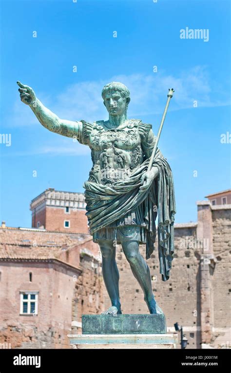 Augustus: the Roman emperor Stock Photo - Alamy