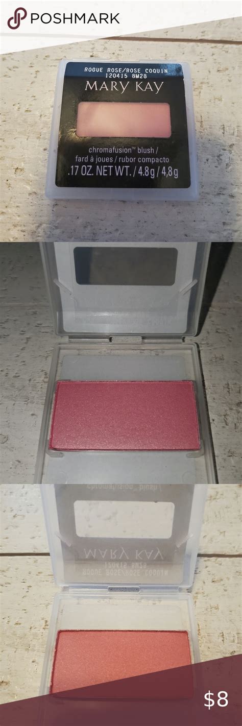 318 Mary Kay Chromafusion Blush Rogue Rose 120415 8m28 In 2022