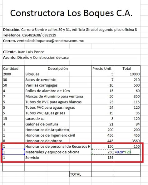 Cómo Hacer un Presupuesto para Clientes Excel