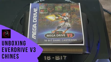 Unboxing e Análise Everdrive V3 do Megadrive YouTube