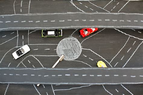 Build A Magnetic Cardboard Car Racetrack