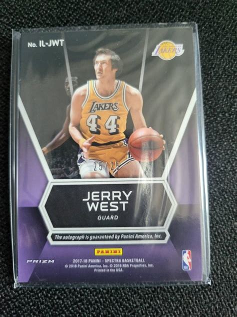 Jerry West autograph, Hobbies & Toys, Memorabilia & Collectibles ...