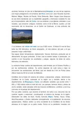 Arequipa Pdf