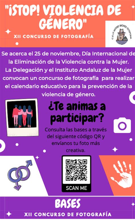 Concurso de fotografía para realizar un calendario educativo por la