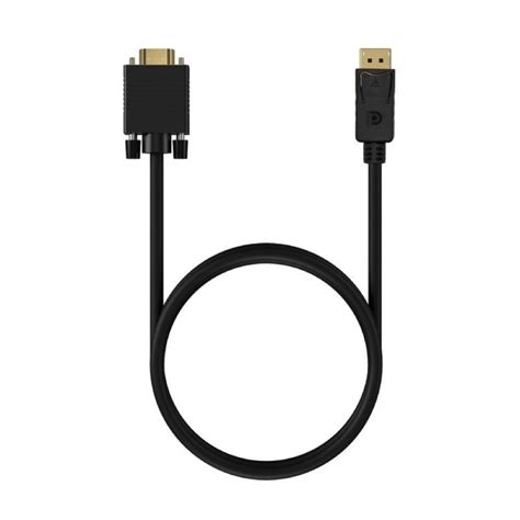 Cable Conversor Aisens Displayport A Vga M Negro