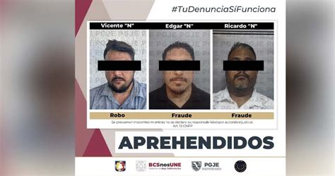 Cumplimenta PGJE tres órdenes de aprehensión por diversos delitos