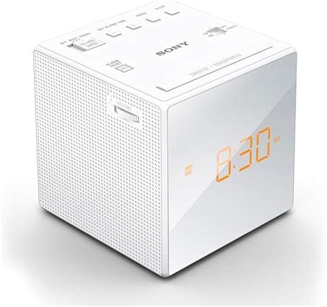 Amazon.com: Sony Alarm Clock Fm / Am Radio Music Alarm Clock (White): Home Audio & Theater