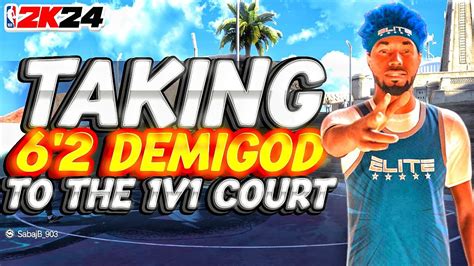 I Took My 6 2 Demigod To The 1v1 Court YouTube