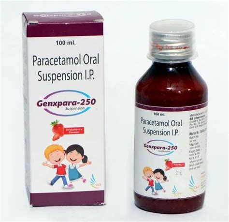 Paracetamol Oral Suspension Ip Mg At Rs Box In Koderma Id