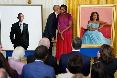 Photos Barack And Michelle Obama S Official White House Portraits Unveiled