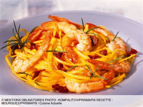 Linguine Aux Gambas Facile D Couvrez Les Recettes De Cuisine Actuelle