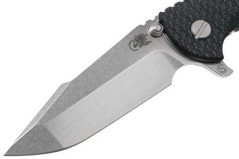 Rick Hinderer XM 18 3 5 Skinny Harpoon Spanto Stonewash Black G10