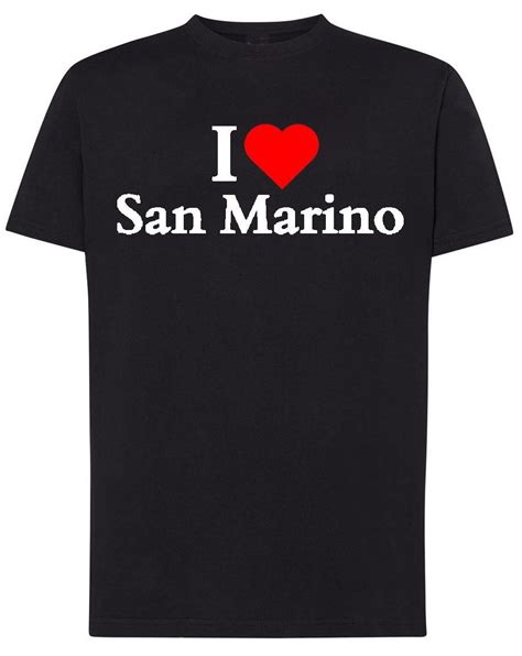 T Shirt Męski I Love San Marino Kocham San Marino R 3xl Ceny I Opinie