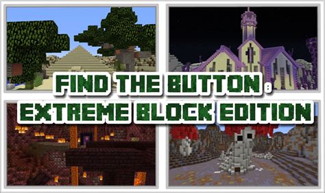 Find The Button Extreme Block Edition Minecraft Map