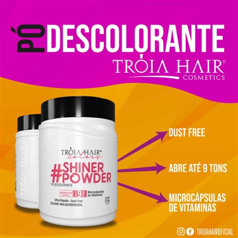 Pó Descolorante No Shampoo - Pó descolorante
