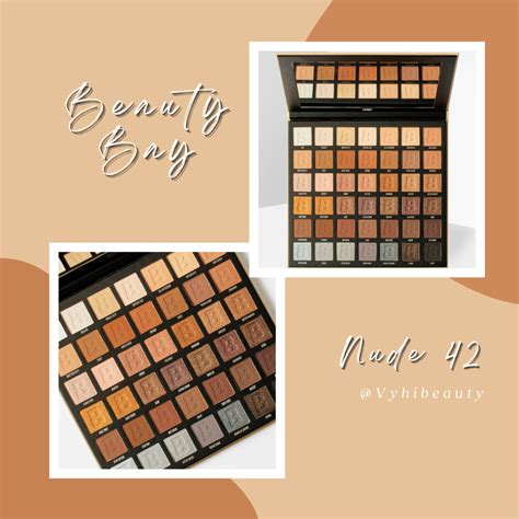 Bảng mắt Beauty Bay Nude 42 Vy Hí Beauty