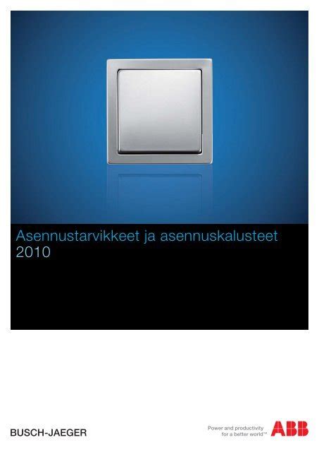 Asennustarvikkeet Ja Asennuskalusteet Smartpage