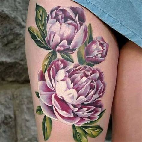 Delicati Tatuaggi Con Peonie Foto E Significato Tatuaggio Peonie